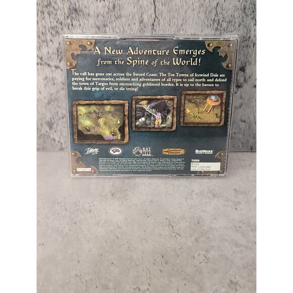 Forgotten Realms Icewind Dale 2 II (PC 2 Discs 2002) Video Game - Picture 5 of 11